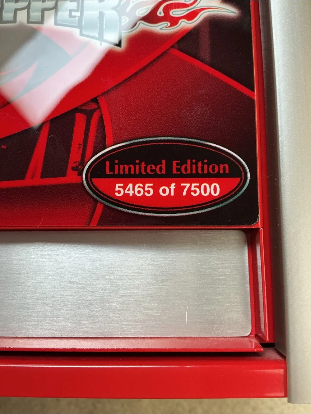 Snap-on The Chopper Limited Edition Toolbox Plaque - Red 5465/7500